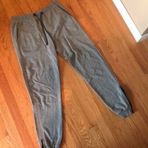 Gray joggers